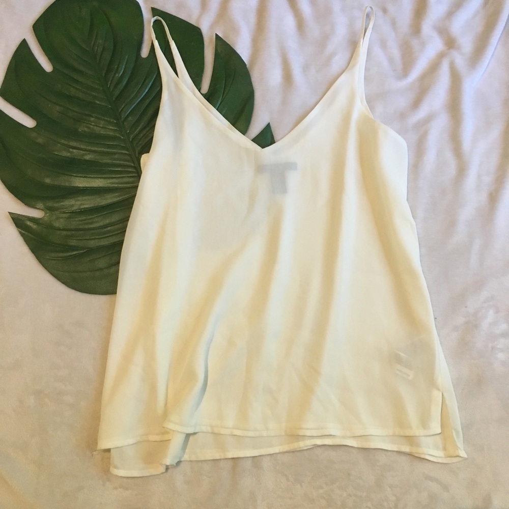 Cream/Off White Dressy Tank Top